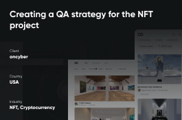Creating a QA strategy for the NFT project
